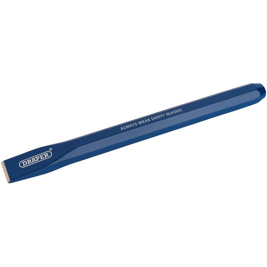 Draper Octagonal Shank Cold Chisel 25 x 300mm Polished Cutting Edge 64829