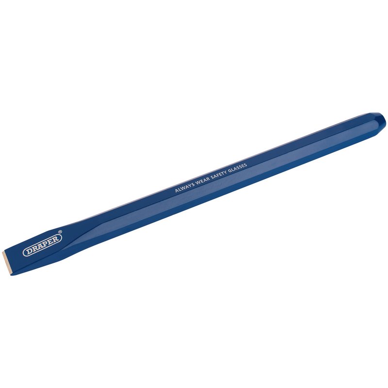 Draper Octagonal Shank Cold Chisel 25 x 380mm Polished Cutting Edge 64838