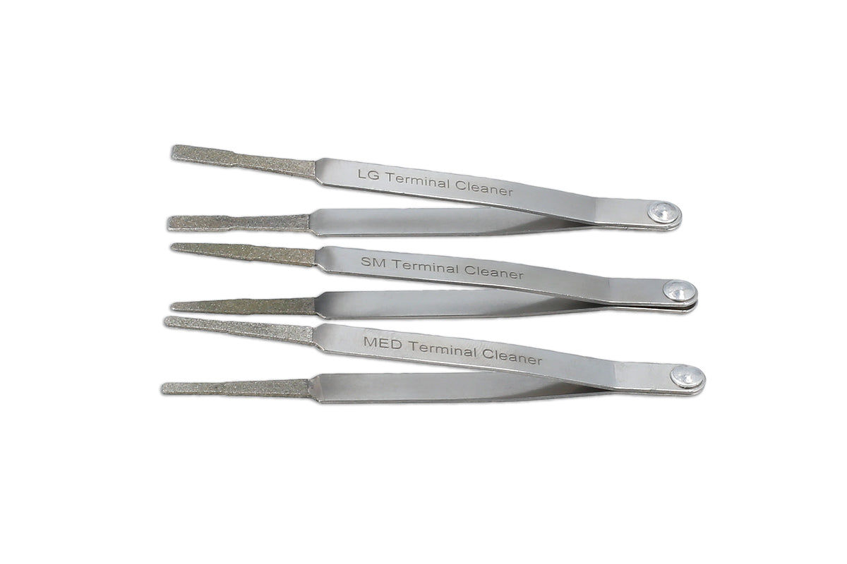 Laser Tools Diamond Terminal Cleaner Set 3pc 6546