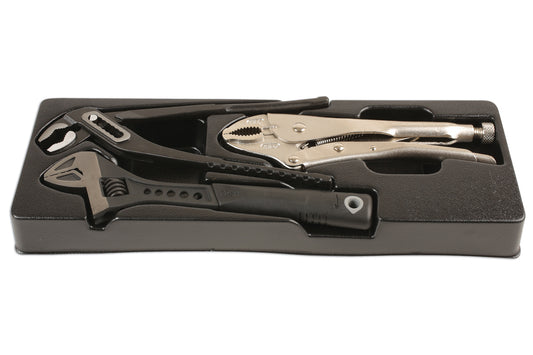 Laser Tools Water Pump Pliers & Wrench Set 3pc 6599