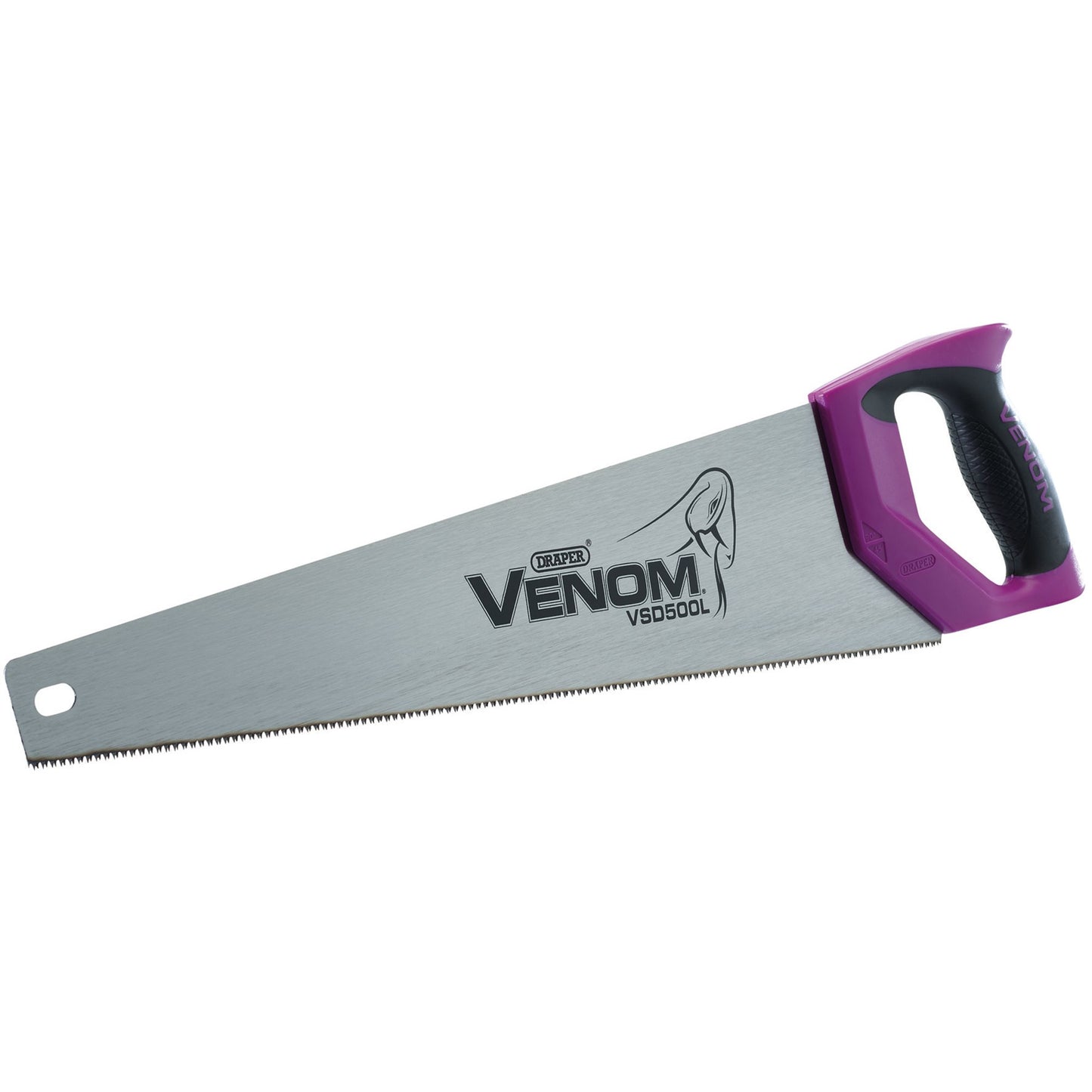 Draper Venom Double Ground Laminate Saw 500mm 13tpi/14ppi Soft Grip 66125