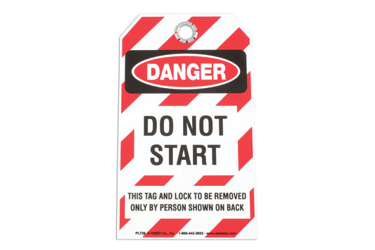 Laser Tools Safety Tag - DO NOT START 6675