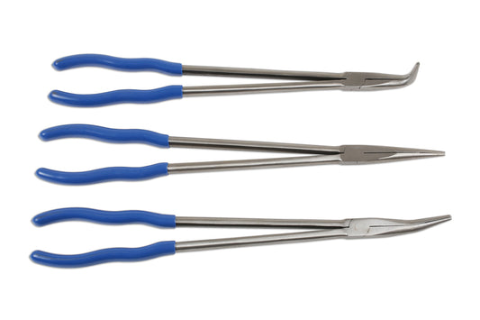 Laser Tools Long Reach Plier Set 3pc 6684