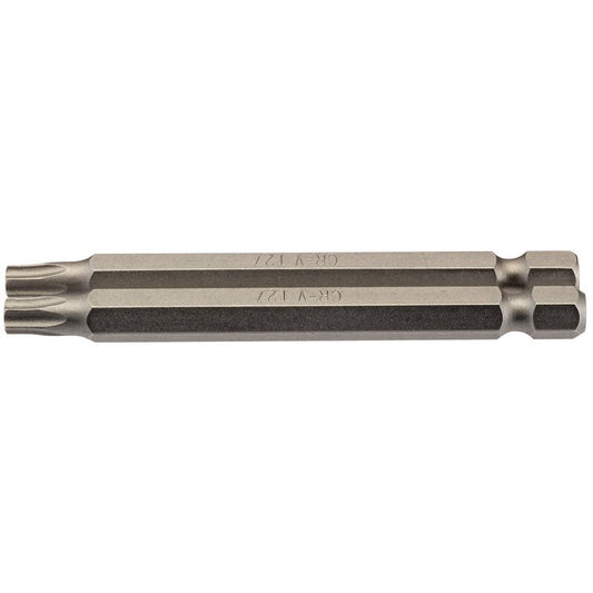 Draper T27 Trx Star Screwdriver Bit 1/4" Hex 75mm Long (Pack of 2) 66851