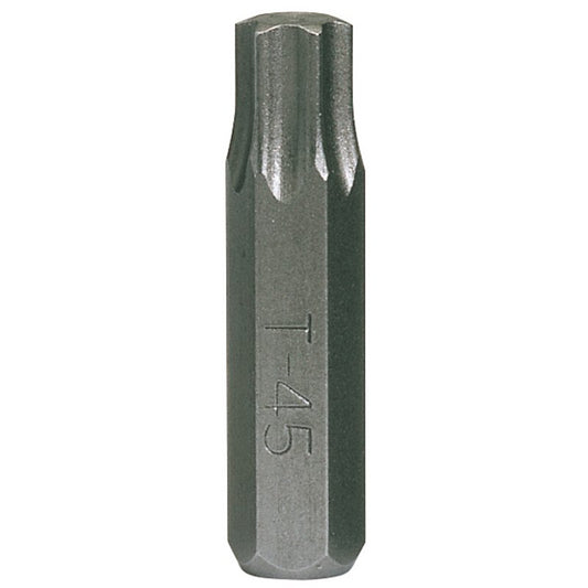 Draper T45 Torx Star Impact Screwdriver Bit Shank Size 8mm Hex 66885