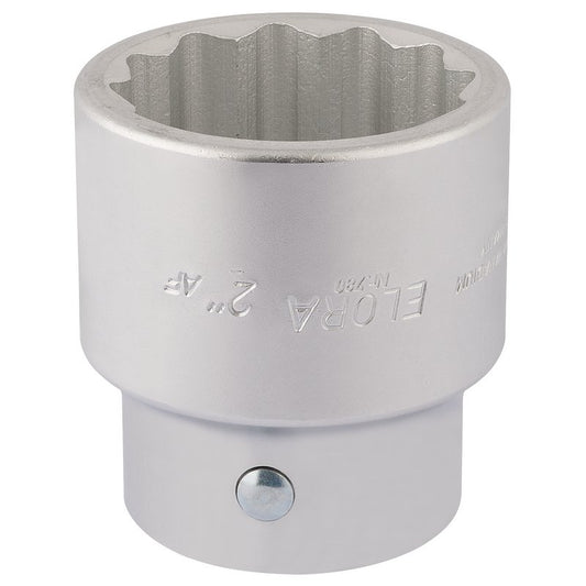 Elora 2" Bi-Hexagon Socket 1"D Chrome Plated Hardened And Tempered 67335