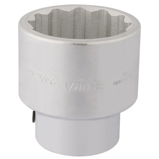 Elora 1"D 2.3/16 Imperial Bi Hexagon Socket Chrome Plated Standard Length 67351