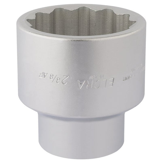 Elora 1"D 2.3/8" Imperial Bi Hexagon Socket Chrome Plated Standard Length 67377
