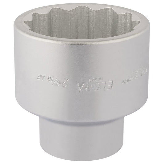 Elora 1"D 2.9/16" Imperial Bi Hexagon Socket Chrome Plated Standard Length 67385