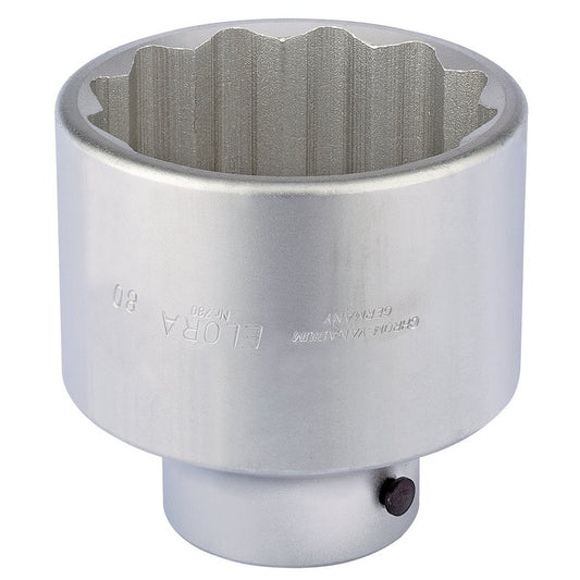 Elora 1"D 80mm Metric Bi Hexagon Socket Chrome Plated Standard Length 67400