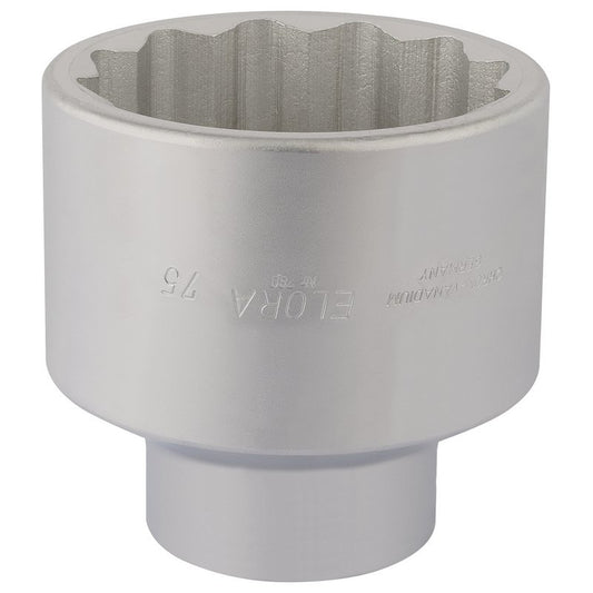 Elora 1"D 75mm Metric Bi Hexagon Socket Chrome Plated Standard Length 67418