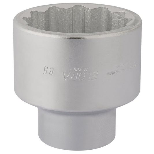 Elora 1"D 65mm Metric Bi Hexagon Socket Chrome Plated Standard Length 67434