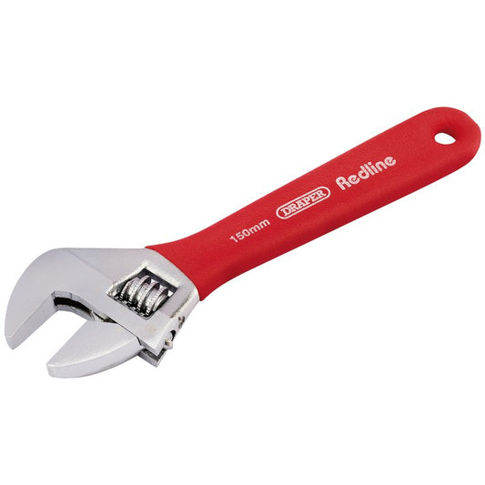 Draper Redline 150mm 19mm Jaw Soft Grip Adjustable Wrench 67589