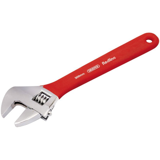 Draper Redline 300mm 37mm Jaw Soft Grip Adjustable Wrench 67633