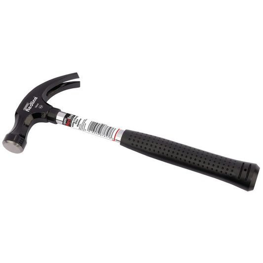 Draper Redline Claw Hammer with Steel Shaft 450g 16oz Carbon Steel Head 67657