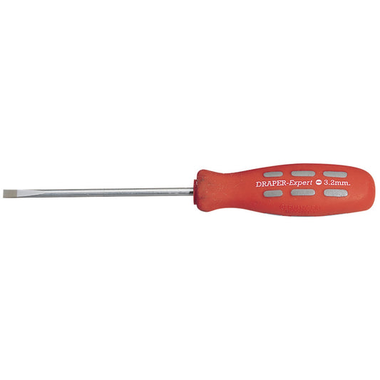 Draper Plain Slot Parallel Tip Mechanic's Screwdriver 100 x 3.2mm 67850