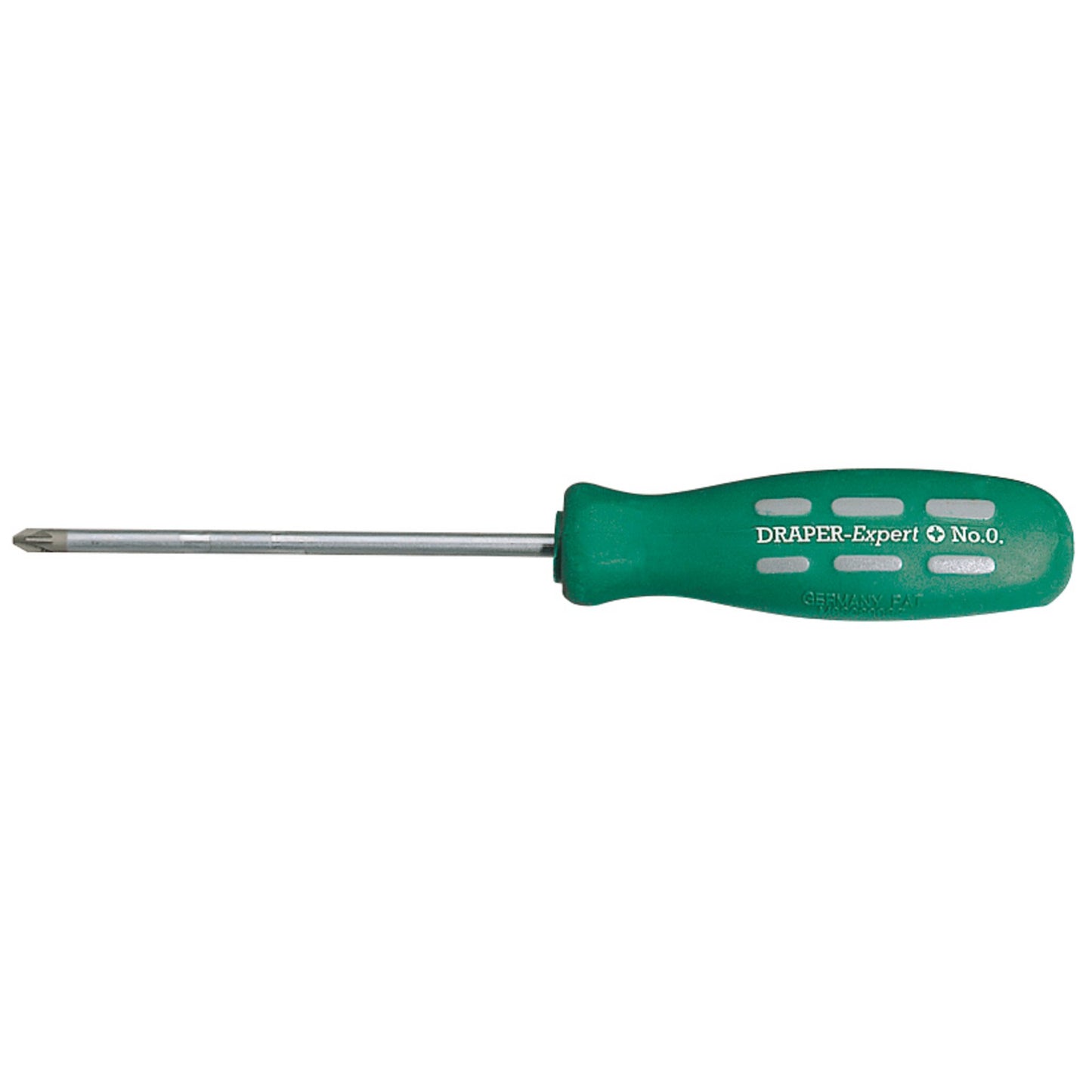 Draper Pozi Drive Mechanic's Screwdriver 75mm No.0 Soft Grip Handle 67861