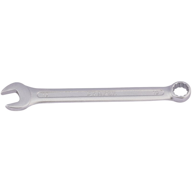 Draper Redline 10mm Metric Combination Spanner Jaws offset at 15° 68032