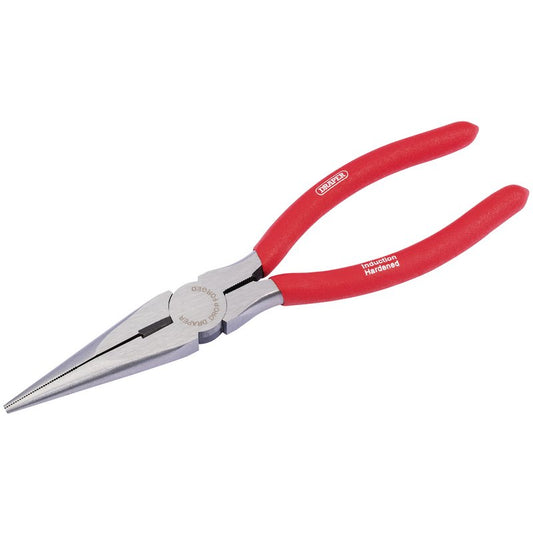 Draper Redline 200mm Long Nose Plier with PVC Dipped Handle 68238