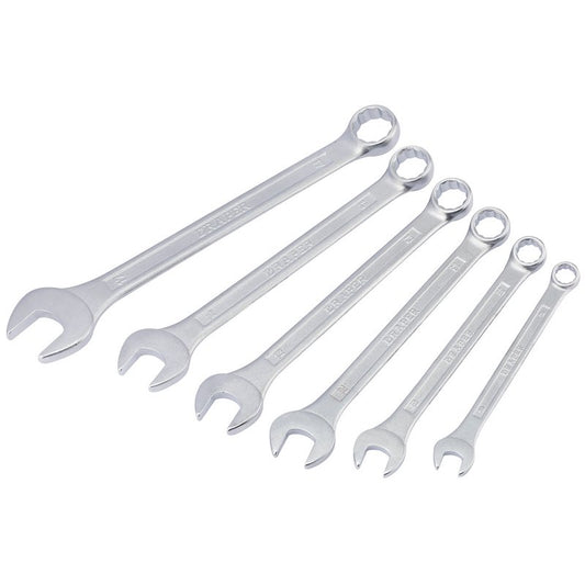 Draper Redline Metric Combination Spanner Set 8 - 17mm 6 Piece 68478