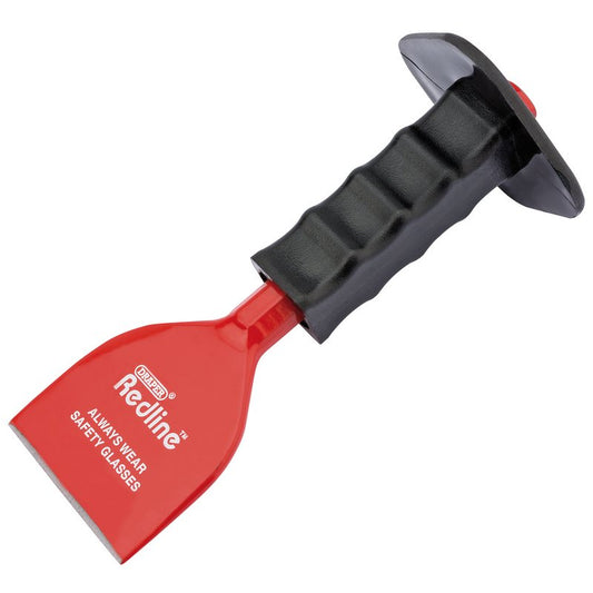 Draper Redline Brick Bolster Chisel Hand Guard 75 x 220mm Octagonal Shank 68591