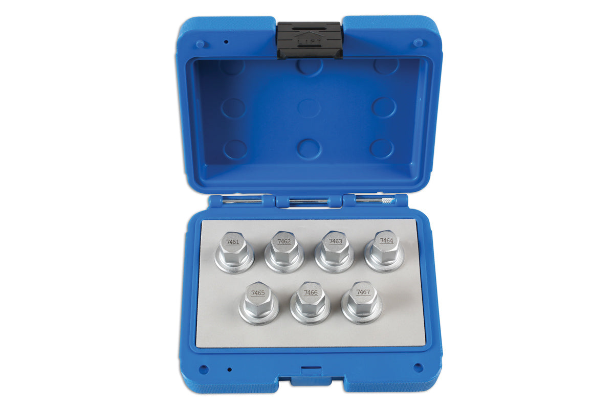 Laser Tools Locking Wheel Nut Key Set 7pc - for Vauxhall, Opel 6860