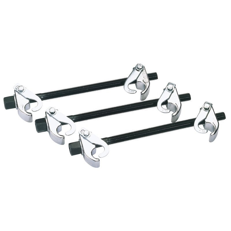 Draper Coil Spring Compressor Set 3 Piece Safety Hooks Max Opening 224mm 68614