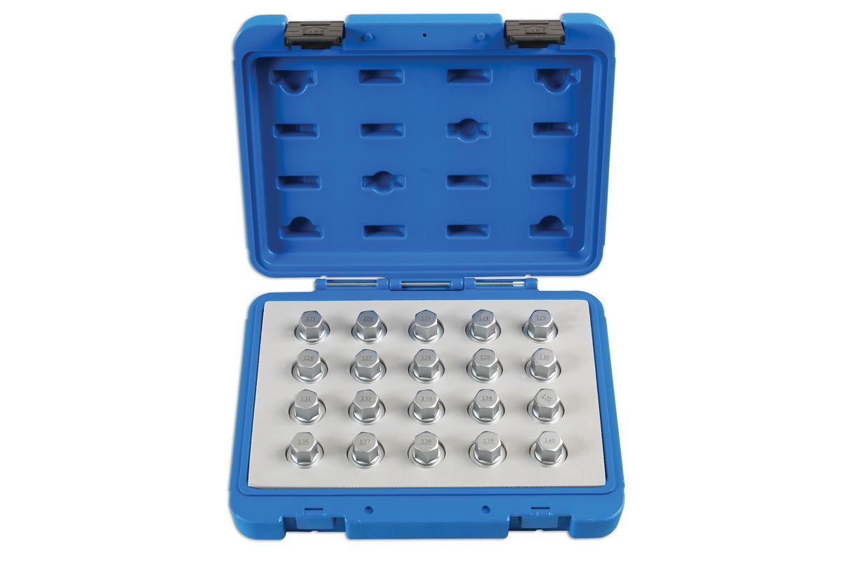 Laser Tools Locking Wheel Nut Key Set 20pc - for Vauxhall, Opel 6862
