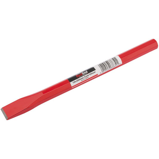 Draper Redline Cold Chisel 19 x 250mm Hardened & Tempered Ground Edge 68639