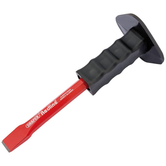 Draper Redline Cold Chisel with Hand Guard 19 x 250mm Hardened & Tempered 68653