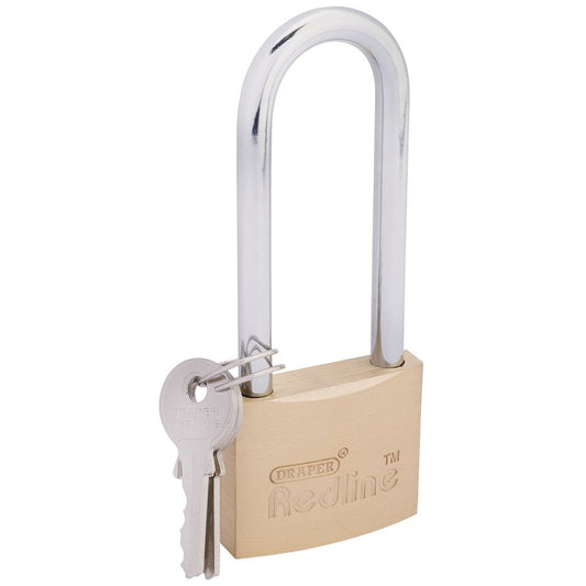Draper Redline 40mm Padlock Long Shackle 68673