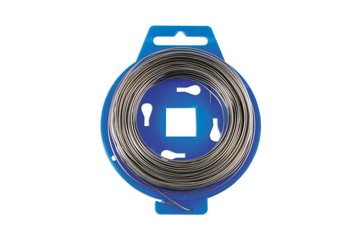Laser Tools Safety Locking Wire 0.8mm x 30m 6869
