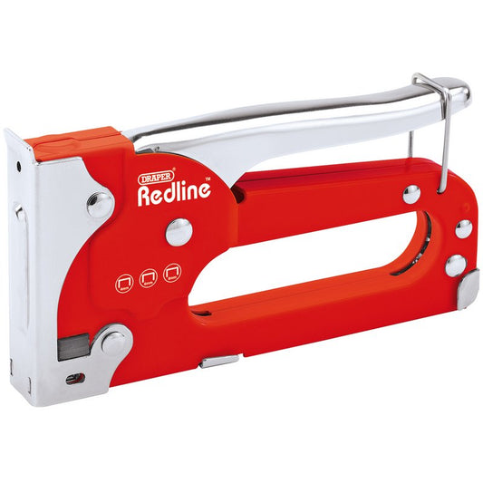 Draper Redline Staple Gun uses staples sized 4 6 & 8mm selection Supplied 68700