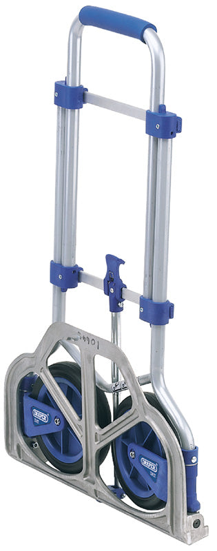 Draper Fold Flat Sack Truck 90kg Steel Frame Extended height 1020mm 68854