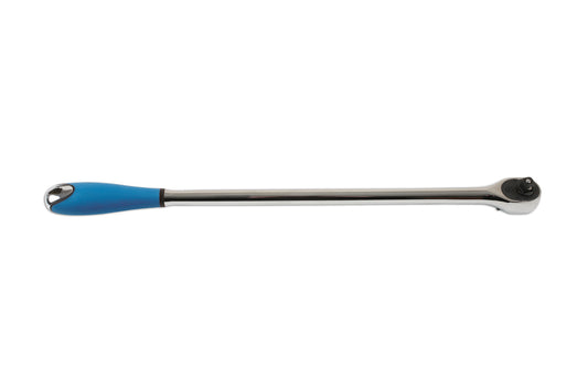 Laser Tools Extra Long Ratchet 3/8"D 72 Teeth 450mm Long Soft Grip Handle 6889