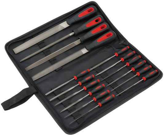 Draper Redline File Set 16 Piece Hardened Carbon chrome steel 68904