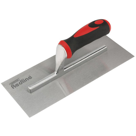 Draper Redline Soft Grip Plastering Trowel 280mm Lacquered Finish 69146