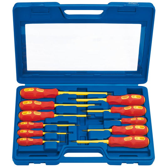 Draper VDE Approved Fully Insulated Screwdriver Set 11 Piece 69234