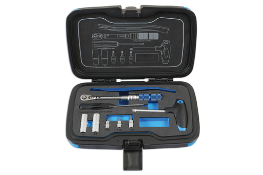 TPMS Torque Wrench & Tool Set 9pc by Laser Tools 6935