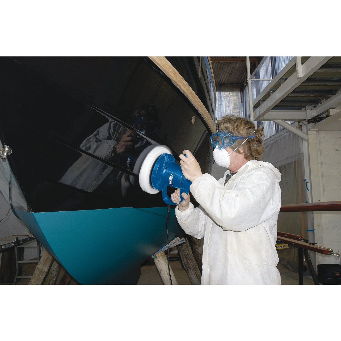 Draper Lambswool Polishing Bonnet 240mm With Drawstring 69490