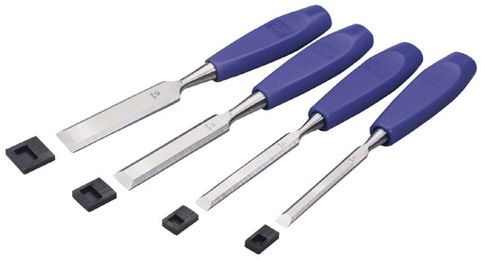 Draper Bevel Edge Wood Chisel Set 4 Piece 10, 12, 19, 25mm 69619
