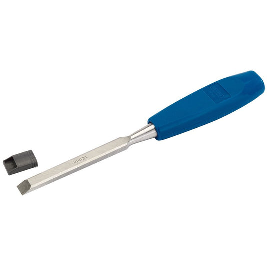 Draper Bevel Edge Wood Chisel 12 x 120mm PVC Oval Handles 69643