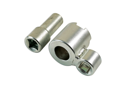 Laser Tools Front Strut Top Nut Wrench/Holding Tool 2pc - for Volvo 6979