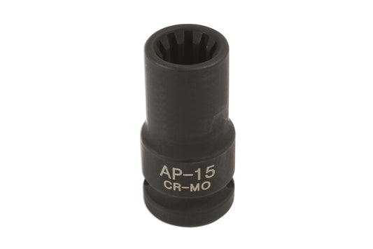 Laser Tools Caliper Brake Socket 15mm x 10pt 6986