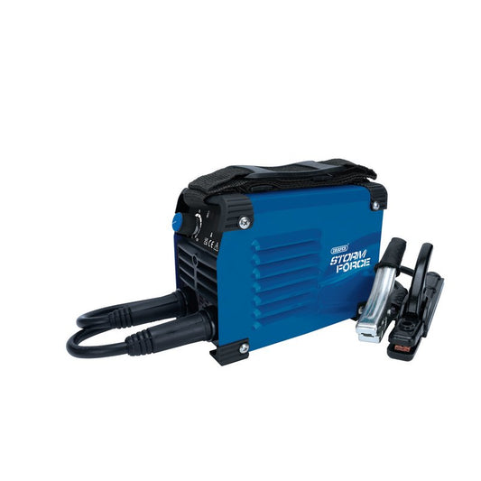 Draper Storm Force 120A MMA Inverter Welder Portable 230V Hot Start 70042