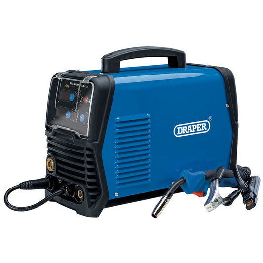 Draper 200A Multi-Welder Gas Gasless MIG Inverter 230V IGBT Inverter Tech 70046