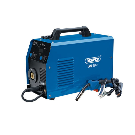 Draper Gas Gasless MIG Inverter Multi-Welder Dti 160A 230V Multi Function 70047