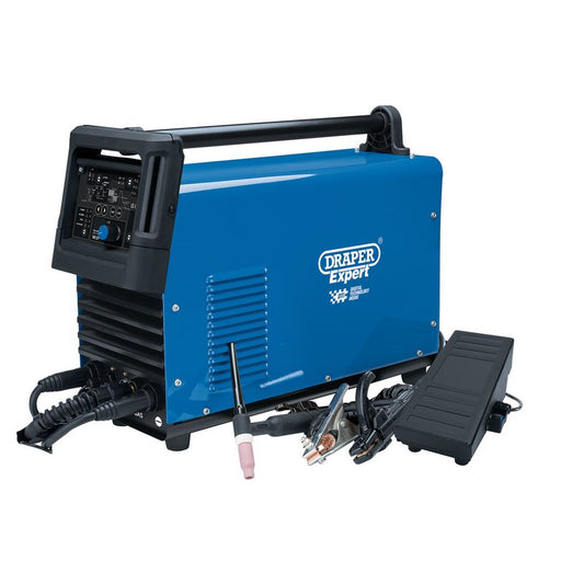 Draper 200A High Frequency AC/DC TIG MMA Aluminium Welder Dti 70052