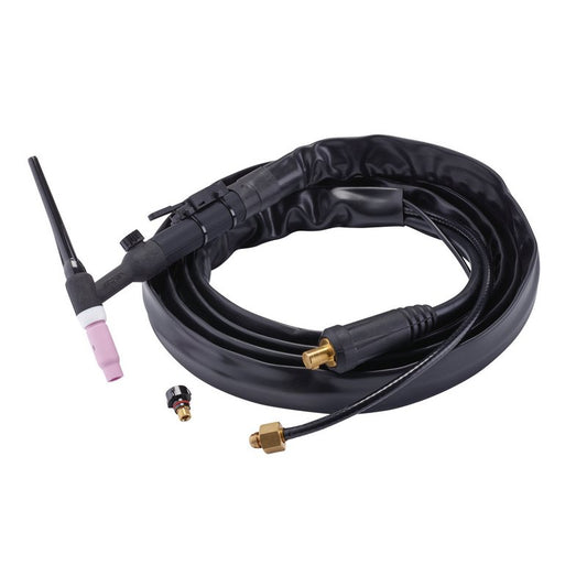 Draper Air Cooled TIG Welding Torch 4m Dinse Type 35/50 Up To 250A 70087