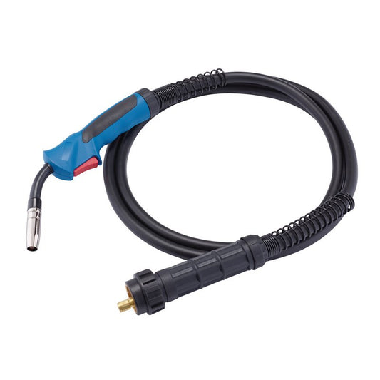 Draper MIG Welding Torch 3m Euro connector Comfortable grip 70088